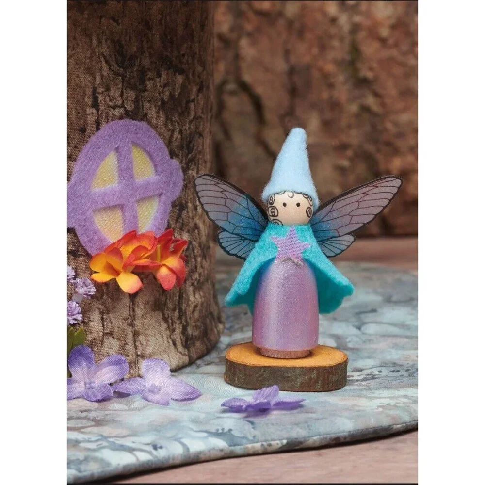 Simplicity PATTERN S9839 Fabric Critter Houses & Peg Doll Accessories New Uncut